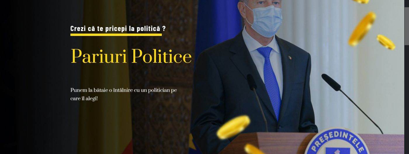 Asociaţia E-Civis a relansat primul site de pariuri politice din România