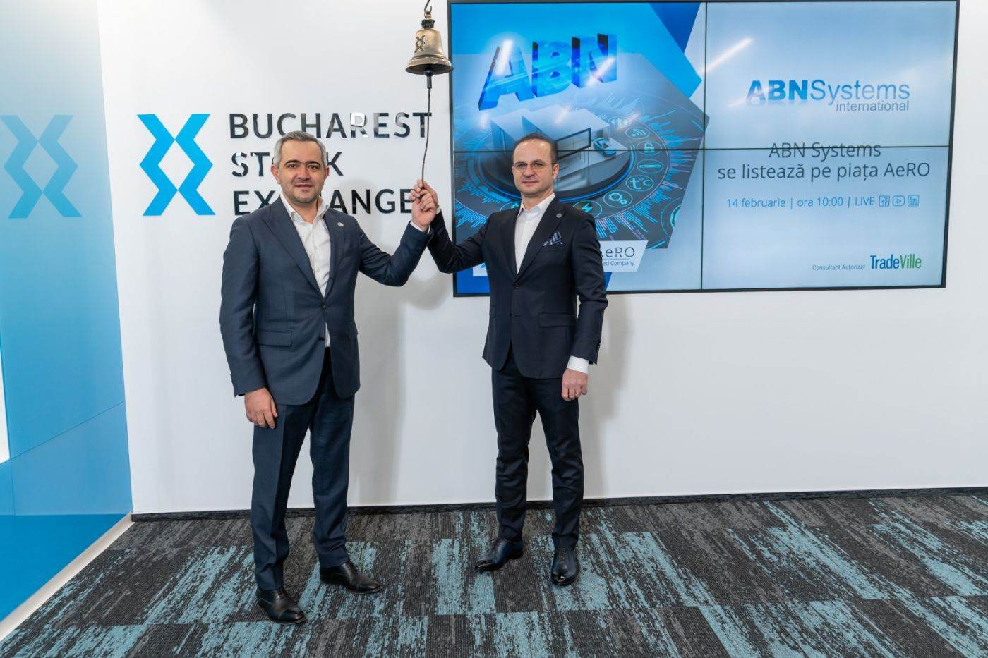 ABN Systems International a debutat pe piaţa AeRO a BVB