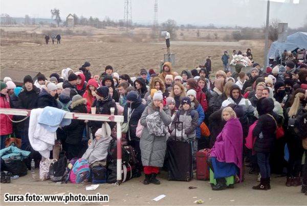 Avem peste 100.000 de refugiaţi ucraineni, după o săptămână de război