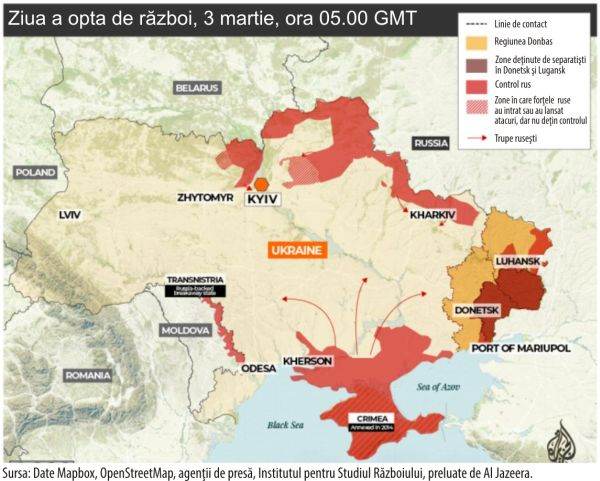 Putin îşi continuă planul de atac
