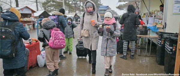World Vision: 20% dintre ucrainenii care vor ajunge în România vor rămâne aici