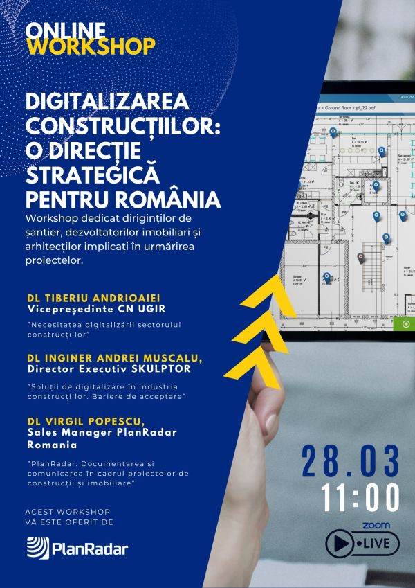 PlanRadar oferă soluţii digitale şi reinventează managementul şantierelor