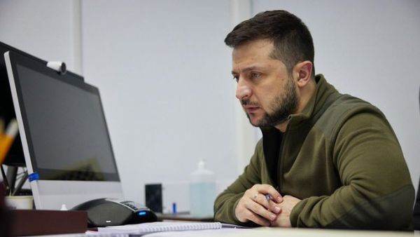 Volodimir Zelenski (Sursa foto: Twitter/Володимир 3еленський- https://twitter.com/ZelenskyyUa/status/1506210726700105731/photo/1)