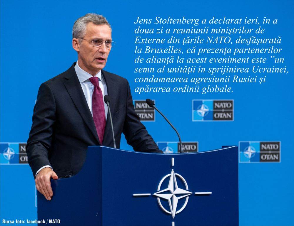 NATO: "Războiul din Ucraina a zdruncinat întreaga ordine internaţională"