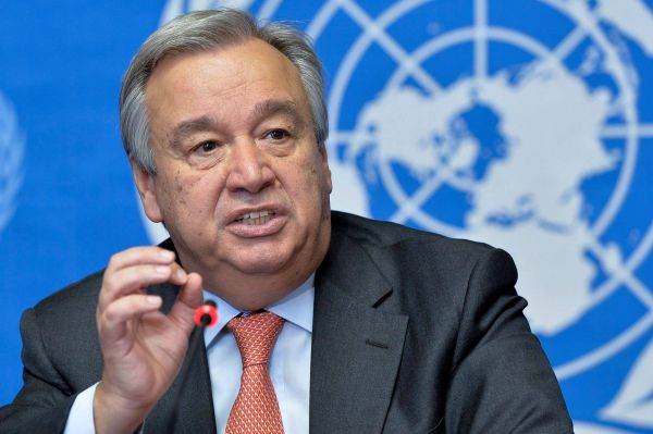 Secretarul general al ONU, Antonio Guterres