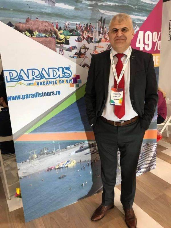 Aurelian Marin, director general "Paradis Vacanţe de Vis"