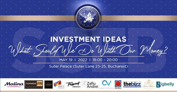 SCEB organizeză un eveniment pentru identificarea celor mai bune idei de investiţii