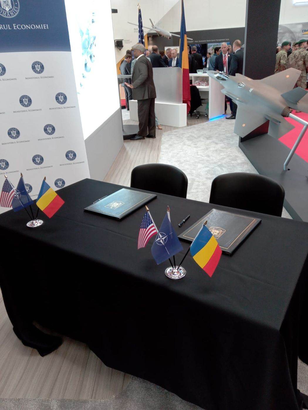 "Scrisoarea de intenţie semnată cu Lockheed Martin este un prim pas pentru viitoare proiecte şi colaborări care se vor reflecta în economia României"