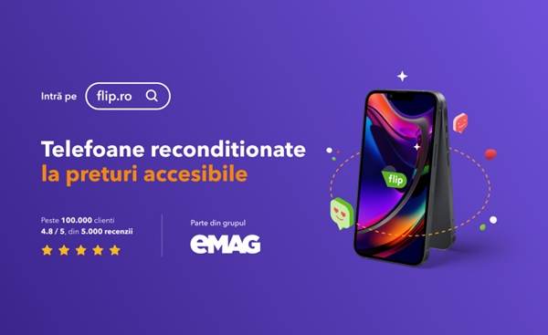 Flip.ro primeşte 6,5 milioane de euro pentru extinderea internaţională de la eMAG Ventures