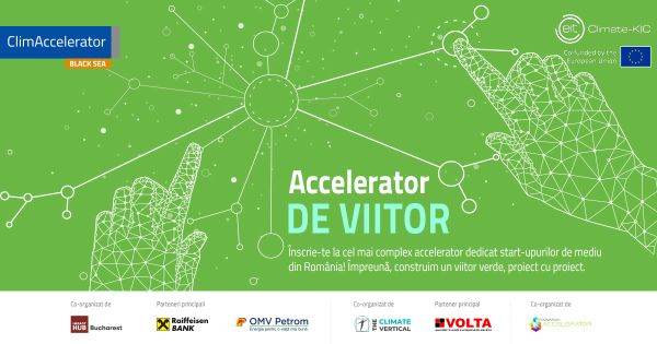 Finanţări de 300.000 euro pentru startup-uri verzi, într-o nouă ediţie a Black Sea ClimAccelerator 
