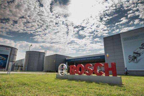 Bosch a obţinut 2,4 miliarde lei în vânzări consolidate către terţi 