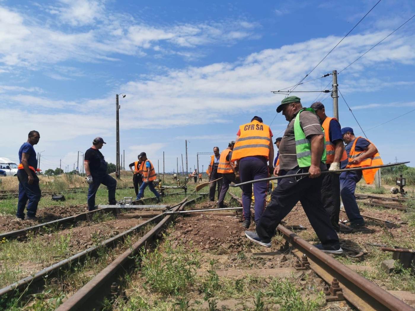 Au început lucrările la calea ferată care ar putea debloca transporutile de mărfuri din Ucraina