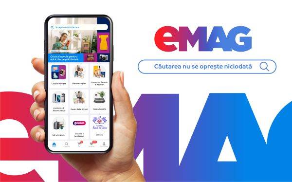 Cifra de afaceri a Grupului eMAG în 2021 - 9,57 miliarde lei