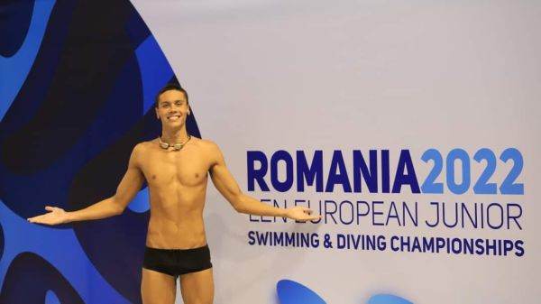 David Popovici, vedeta CE de juniori de la Otopeni