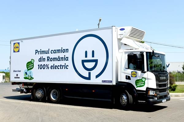 Blue River aduce în ţara noastră primul camion electric