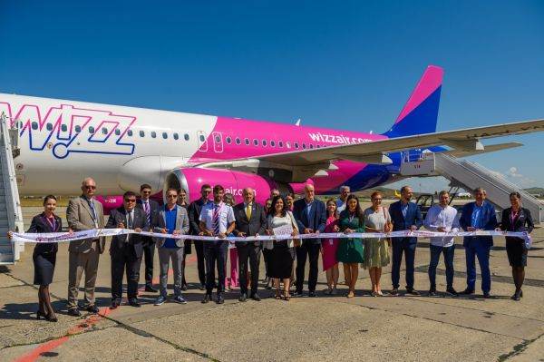 Wizz Air a livrat cea de-a 7-a aeronavă bazei sale din Cluj-Napoca