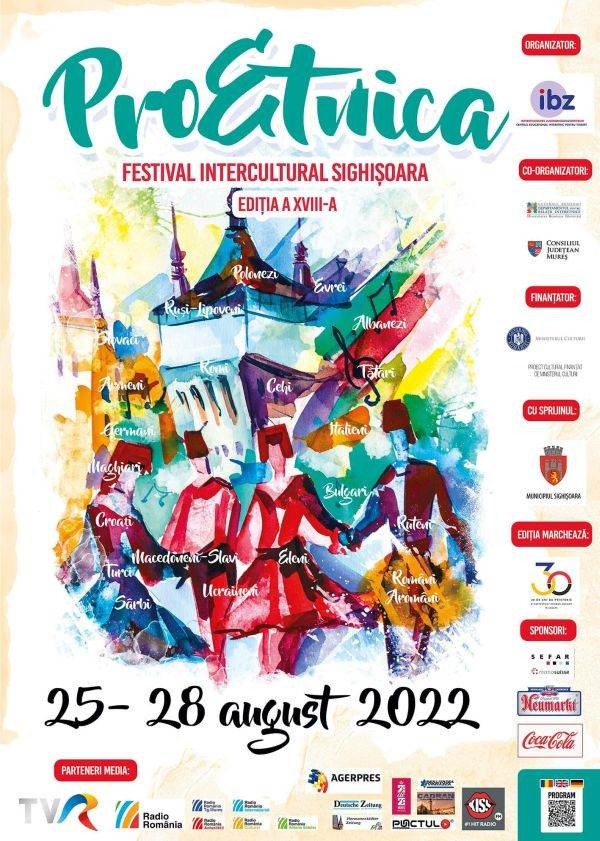 Sursă foto: Facebook / ProEtnica - Festival Intercultural Sighişoara