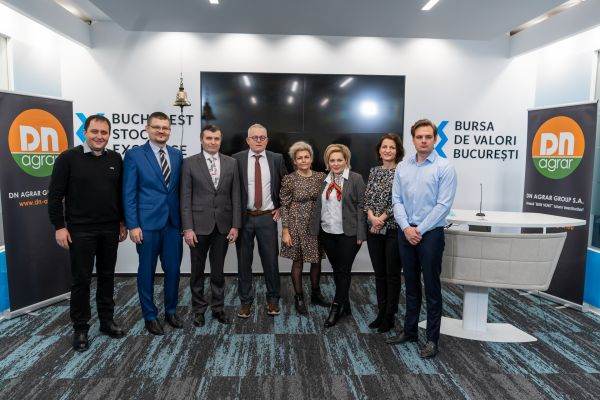 Acţiunile DN AGRAR Group SA (DN) incluse de azi în top 10 companii din indicele BETAeRO