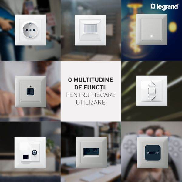 Legrand lansează pe plan local noua gamă SUNO, adaptată cerinţelor actuale ale consumatorilor