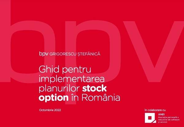 ANIS şi bpv GRIGORESCU ŞTEFĂNICĂ lansează Ghidul ESOP în România