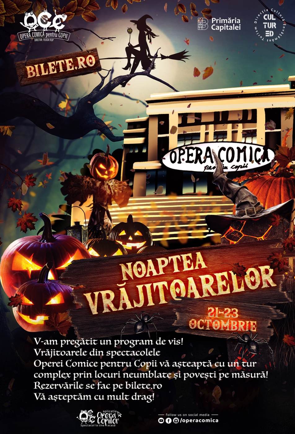 Stagiunea 2022-2023 la Opera Comică pentru Copii: peste 500 de spectacole, dintre care 10 premiere, cu bilete şi abonamente deja puse în vânzare