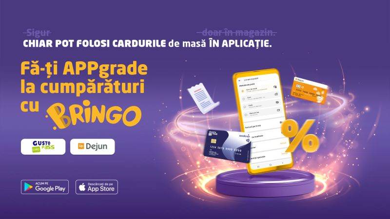 Bringo anunţă parteneriatul cu Sodexo şi Up România