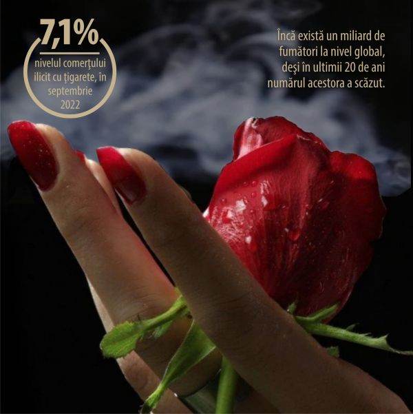 Unu din opt pământeni fumează