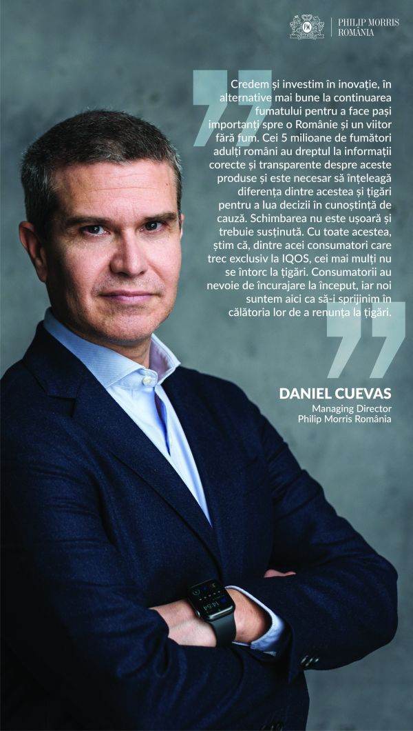 "România joacă un rol central în strategia PMI de construire a unui viitor fără fum"