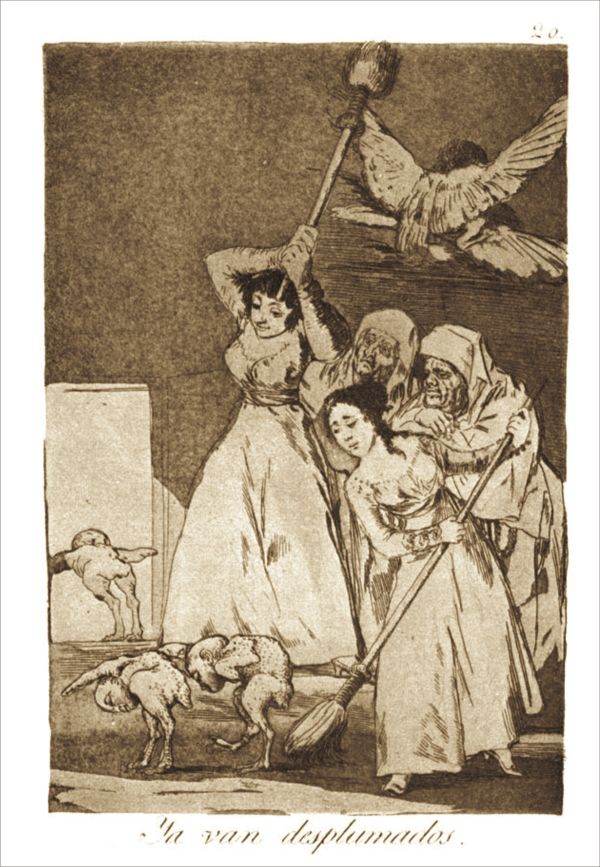 "Deja jumuliţi" / Capricii - Francisco de Goya (1746-1828)