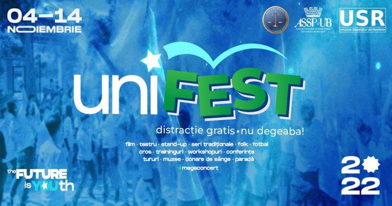 Festivalul studenţesc UniFEST începe mâine