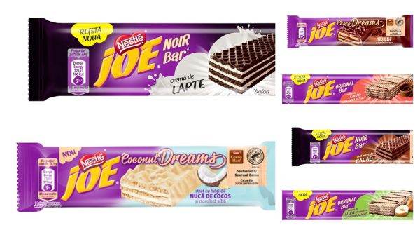 Nestle îmbunătăţeşte portofoliul JOE prin adaptarea reţetelor şi comunicarea responsabilă pe ambalaje