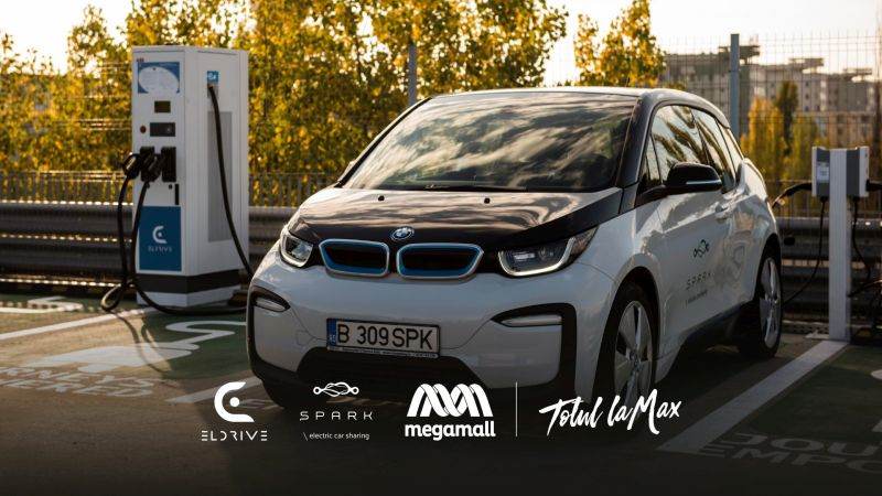 Mega Mall Bucureşti amenajează staţii de încărcare Eldrive pentru şoferii eco-friendly