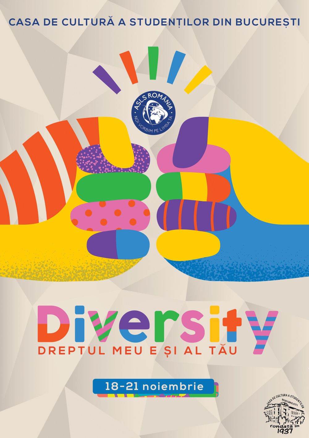 Asociaţia Studenţilor din Facultatea de Limbi şi Literaturi Străine organizează "Diversity 2022"