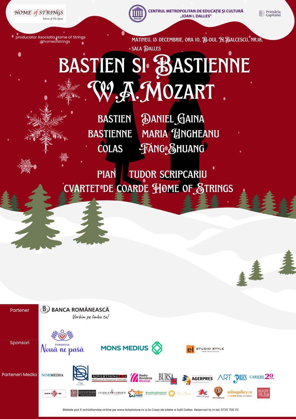 Bastien şi Bastienne, la Home of Strings
