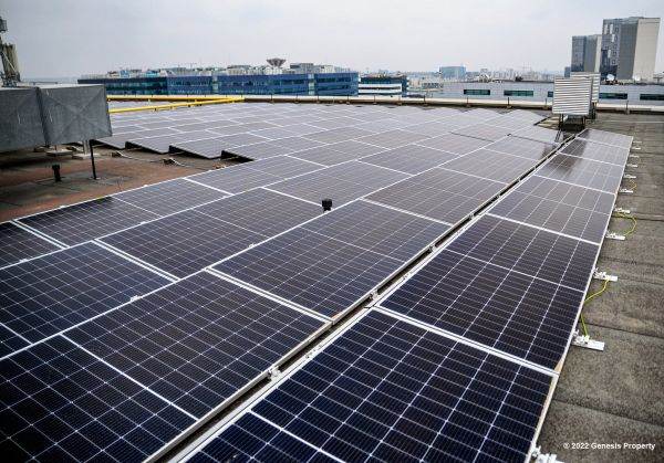Genesis Property finalizează proiectul de energie regenerabilă dintr-un parc de birouri din România