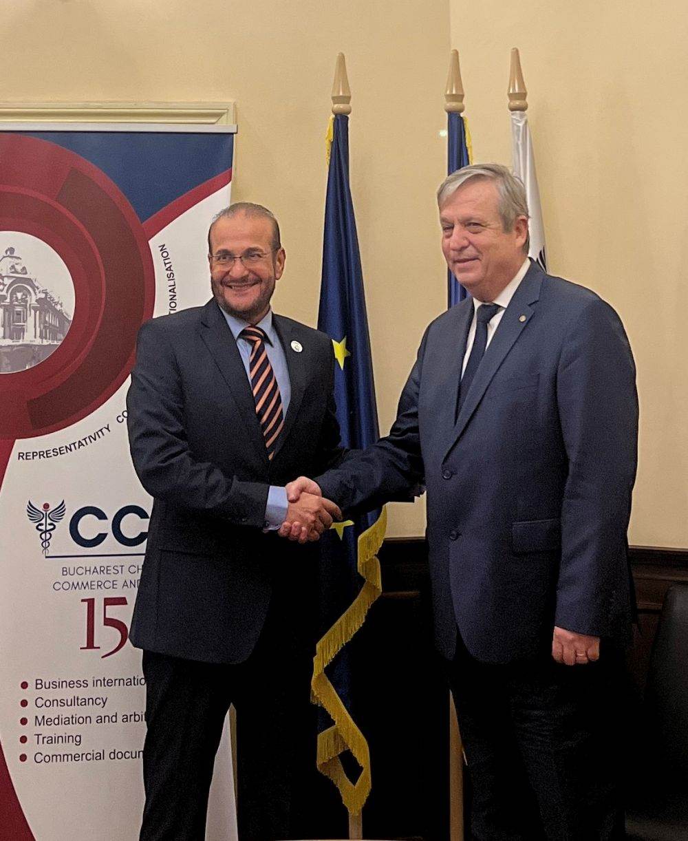 Preşedintele CCIB, întrevedere cu noul ambasador al Emiratelor Arabe Unite
