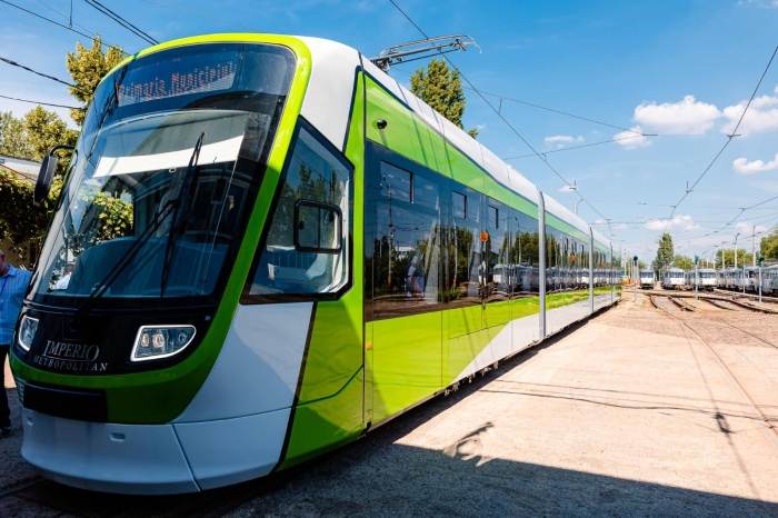 Noile tramvaie achiziţionate de PMB vor fi puse în circulaţie de sâmbătă