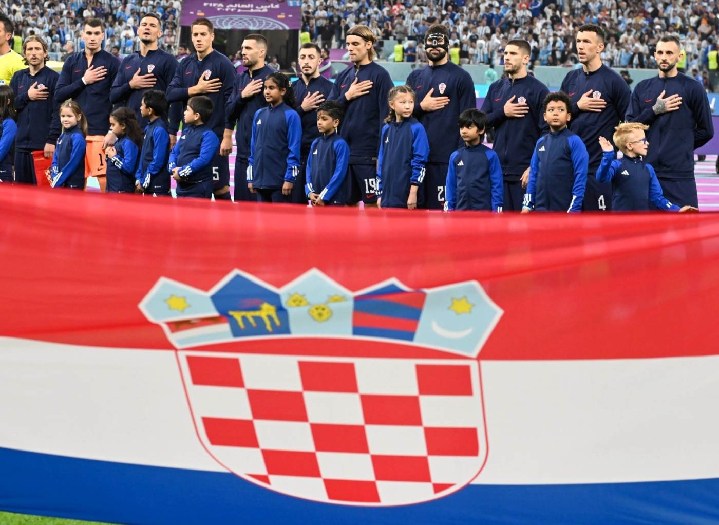 Echipa condusă de Luka Modric s-a impus în finala mică a Cupei Mondiale