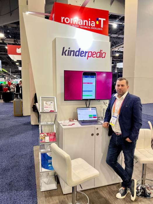 Kinderpedia, prezentă la CES 2023