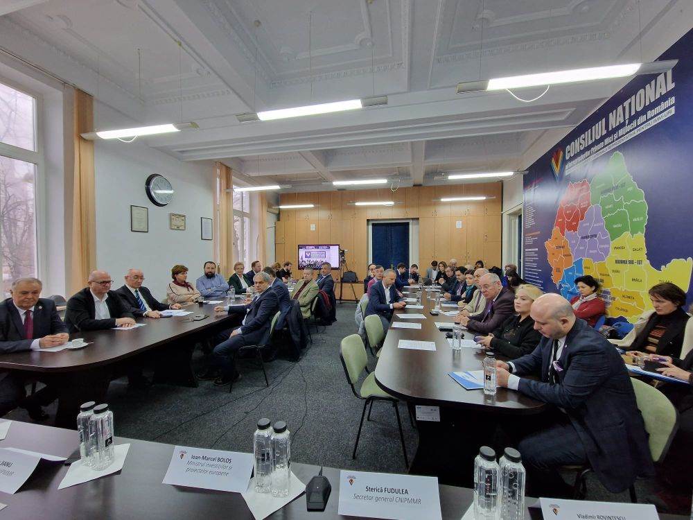 Marcel Boloş a participat la şedinţa de birou permanent a CNIPMMR
