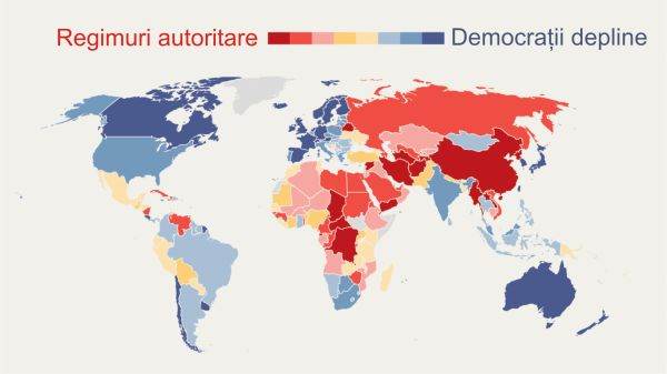 Suntem ultimii din UE la indicele democraţiei
