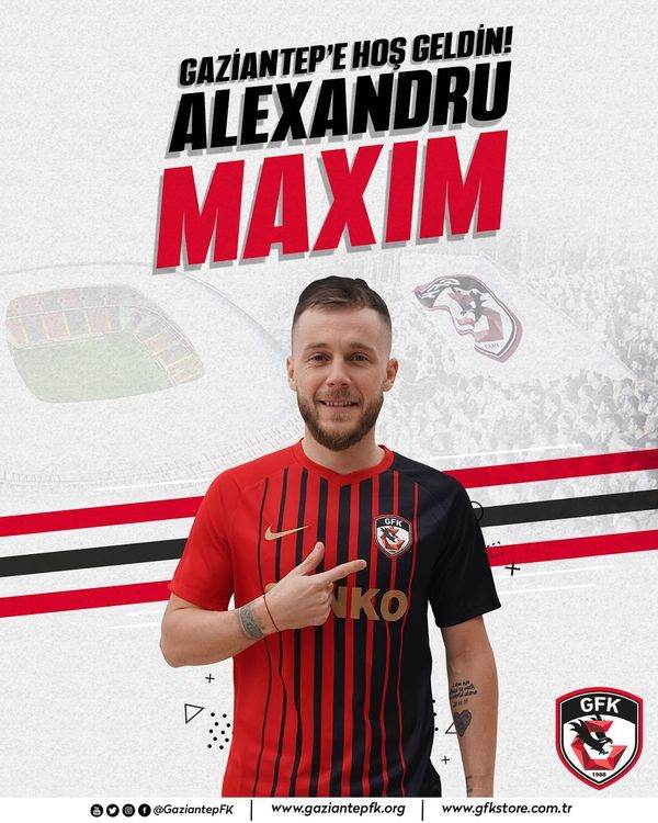 Alexandru Maxim a fost împrumutat la Beşiktaş 