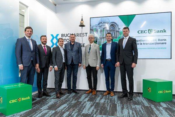 CEC Bank listează primele 2 emisiuni de obligaţiuni la Bursa de Valori Bucureşti