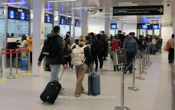 Situaţia traficului prin punctele de trecere aeroportuare internaţionale conform Poliţiei de Frontieră