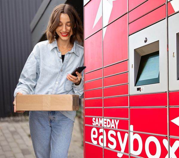Serviciul Sameday, retur la orice easybox, disponibil pentru iubitorii de e-shopping