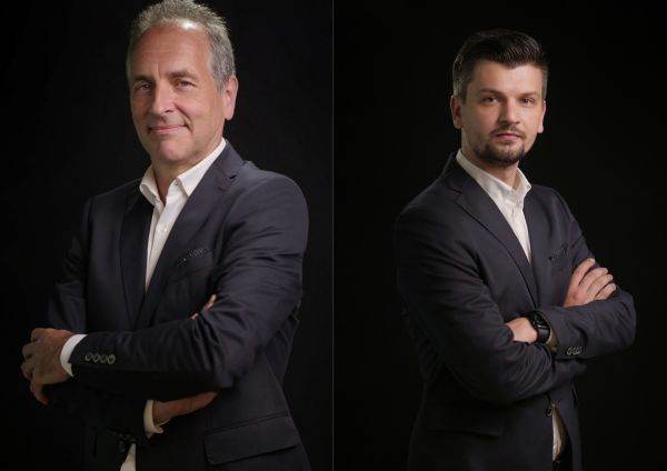 Johan Gabriels, Regional Director iBanFirst şi Alin Latu, Country Manager iBanFirst România