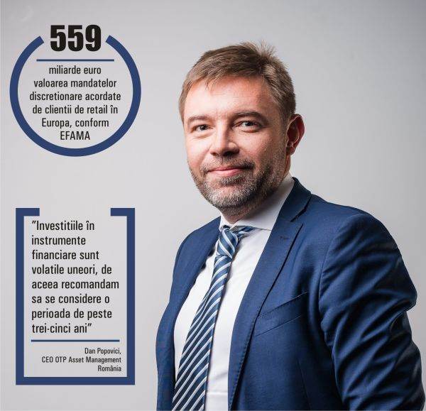 Dan Popovici, OTP Asset Management: "Portofoliile individuale administrate discreţionar - produse necesare investitorilor din România"
