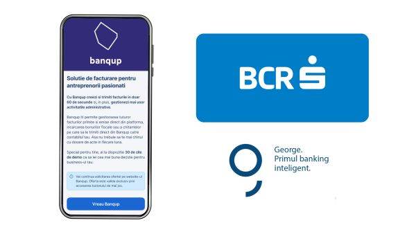 BCR extinde serviciile pentru antreprenori din George, printr-un parteneriat cu Banqup 