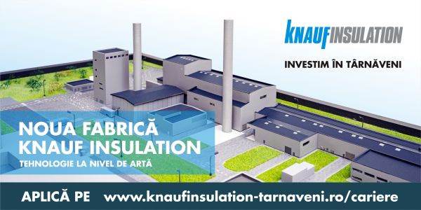 Knauf Insulation a început construcţia noii fabrici din Târnăveni