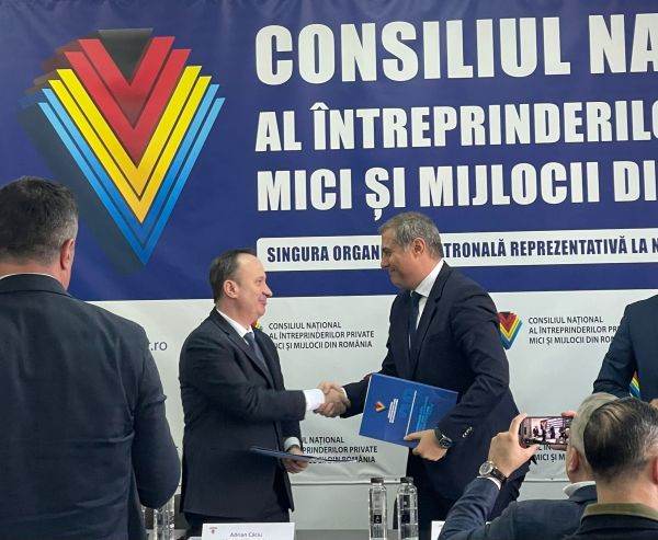 Adrian Câciu şi preşedintele ANAF au participat în cadrul şedinţei boardului CNIPMMR